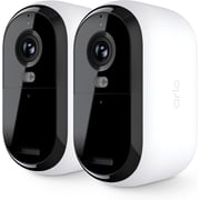 Restored Arlo VMC3250-100NAR Essential 2nd Gen 2K, 2-cam, White