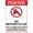 Warning Sign 5, variant on Warning No Overnight Parking Police Take Notice Sign 8"x12" - Aluminum Tin Safety Decor for Home Business Road Parking Lot