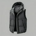 thumbnail image 3 of YueHuiYing Outdoor Ventures Men's Full-Zip Lightweight Vest Outerwear with Pockets Warm Winter Sleeveless Jacket, 3 of 5
