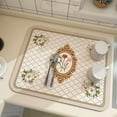 thumbnail image 5 of BUYISI Kitchen Plates Dish Draining Absorbent Dry Mat Pans Washing Up Drying Board Pad T, 5 of 5