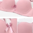 thumbnail image 5 of Delliss Women's Underwire Bras Fashion Adjust Strap Lady Comfy Bras Pink XXL, 5 of 6