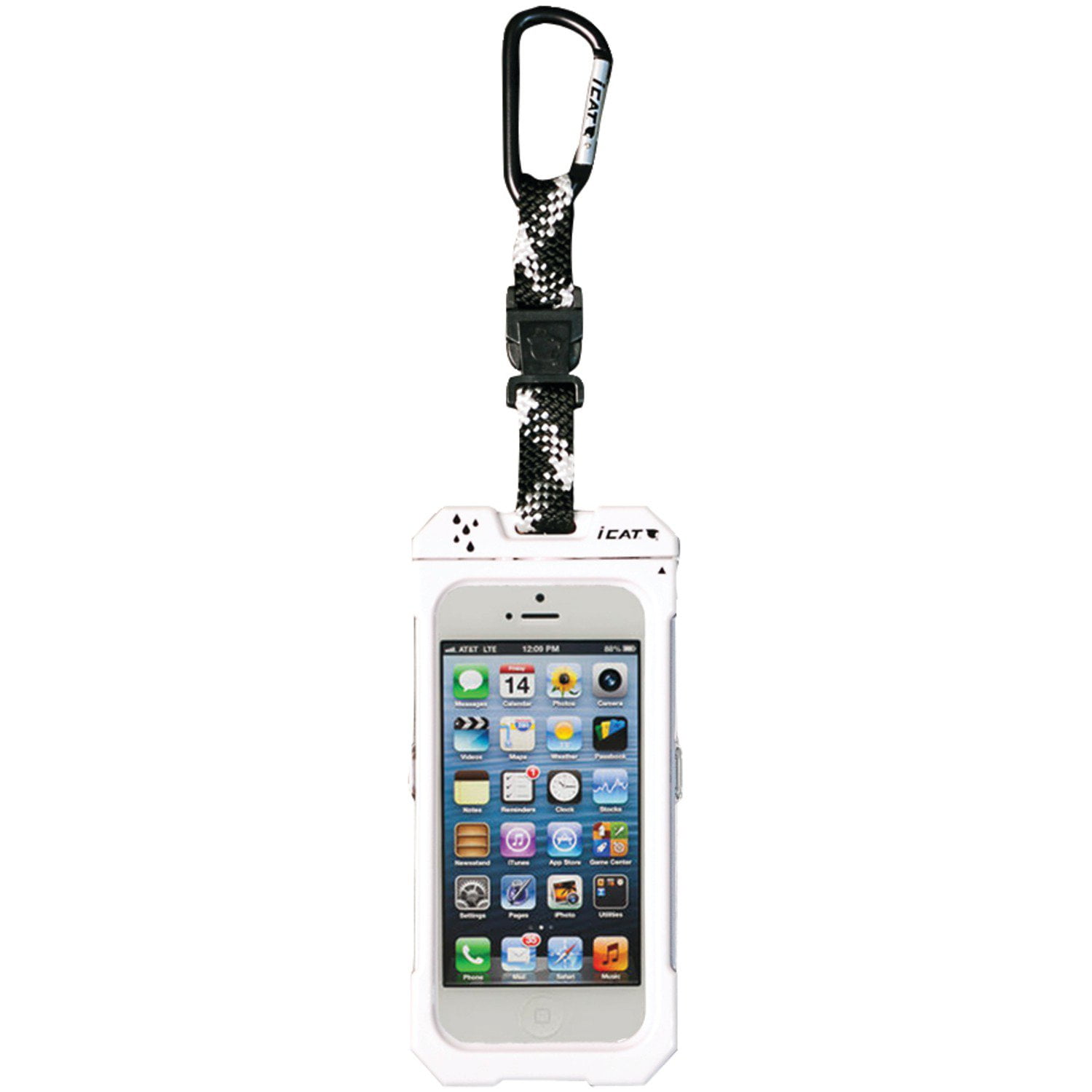 Dri Cat iPhone 5 Hang It Waterproof Case with Carabiner