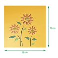 thumbnail image 4 of Tarjeta de felicitación emergente 3D XCF con girasoles, 4 of 4