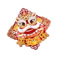 thumbnail image 2 of Tachiuwa Chinese New Year Decorations 2025 Door Stickers Lucky Wall Mural Lunar New Year Gifts with Bless Words Window Clings Ornament Dance Dragon, 2 of 9