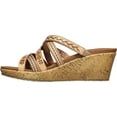 thumbnail image 4 of Skechers Women's Beverlee-Tiger Posse Wedge Sandal, Natural, 10, 4 of 6