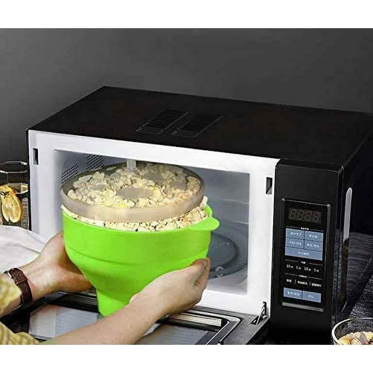 Popcorn Popper With Temperature Safe Glass, Microwave Popcorn Popper,  Multifunctional Cover, Can Be Used As A Measuring Cup, For Rv Outdoor  Camping Picnic Office Travel Back To School Supplies Beach Vacation  Essential 
