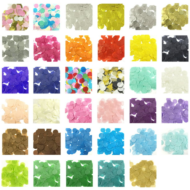 hiërarchie weg te verspillen roman ALLYDREW Round Tissue Paper Confetti 1" Circle Confetti - Mint - Walmart.com