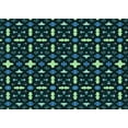 thumbnail image 1 of Ahgly Company Machine Washable Indoor Rectangle Transitional Night Black Area Rugs, 2' x 4', 1 of 7