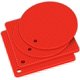 thumbnail image 1 of Salvamanteles de silicona: soportes para ollas calientes, tapete de secado, almohadillas calientes, posavasos antideslizantes duraderos, tapetes resistentes al calor (rojo) Ormromra WMPH-405-2, 1 of 7