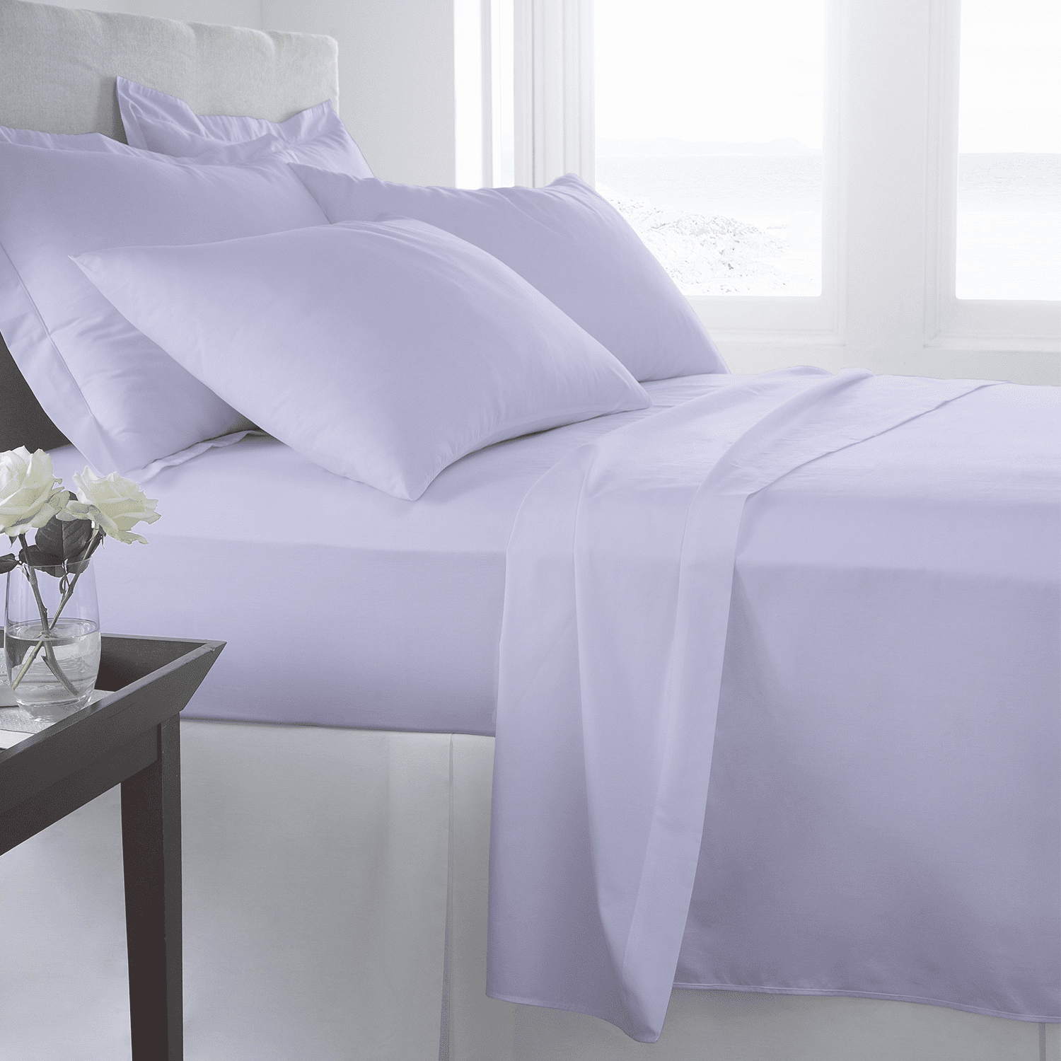 Details about   Fabulous Bedding Items Lavender Deep Pocket Organic Cotton Select US Size & Item 