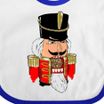 thumbnail image 4 of Inktastic Christmas Nutcracker in Red Boys or Girls Baby Bib, 4 of 4