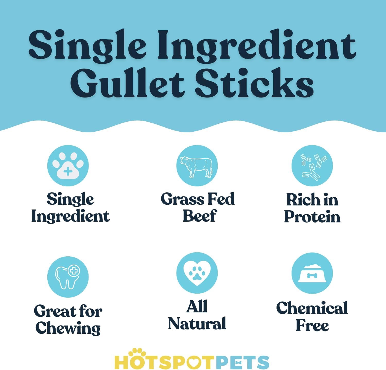 Beef Jerky Dog Treats Thick Esophagus Braided Sticks Dog Chews (6 Inch - 12 Pack) - All Natural Bulk Beef Chews from Grass Fed Cattle - Rich in Glucosamine & Chondroitin - Great Rawhide Alternative