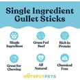 thumbnail image 2 of Beef Gullet Sticks for Dogs (6 Inch - 12 Pack) - All Natural Grass-Fed Beef Dog Chews, Rich in Glucosamine Chondroitin for Joint Health, Single Ingredient No Rawhide Dog Treats, 2 of 7