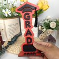 thumbnail image 4 of HLONK 2025 Graduation Season Decoration Grad Party Decor Graduation Party Grad Party Table Wood Sign Holiday Decorations for Home Festival Decor, 4 of 8