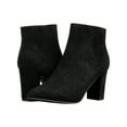 thumbnail image 4 of Women's Chunky Heeled Boots Fashionable Chunky Heel Ankle Boots High Heel Boots Chunky Block Heel Ankle Booties Short Winter Boots, 4 of 4