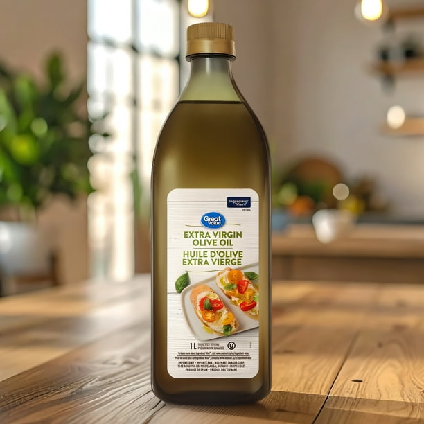 Great Value Extra Virgin Olive Oil 1L - Walmart.ca