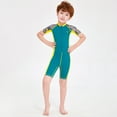 thumbnail image 3 of Greeniant Trajes de neopreno para niños, traje de buceo para hombres y mujeres, traje de neopreno con cremallera trasera, protección solar de Deportes acuáticos Azul M, 3 of 6
