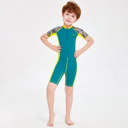 Children Wetsuits Diving Suit Quick Drying Back Zip Jumpsuit Breathable Sports Dive Skins For Diving Snorkeling Surfing Swimming Blue Xl Walmart Canada