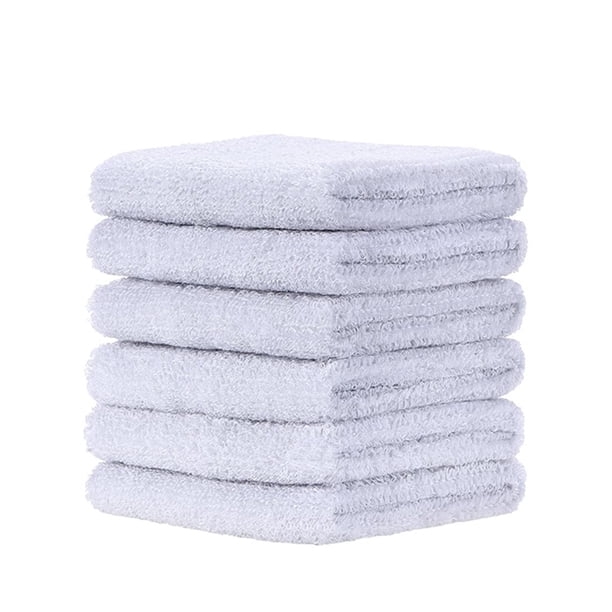 Sonducket Muñequeras de 6 piezas, a prueba de sudor, de doble capa, antideslizantes, absorbentes, lavables, ajustables, soporte Flexible, Protector Ropa Deportiva, Zapatos Blanco Sonducket OD2087-03B