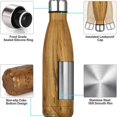 thumbnail image 2 of Bouteille d'Eau Isolée en Acier Inoxydable, Réutilisable Sans BPA Double Paroi Isolée 500ml pour Froid 24 Heures, Chaud 12 Heures, 2 of 5