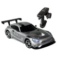 thumbnail image 4 of Coche de control remoto a escala 1/43, regalo de cumpleaños, premium, fácil de controlar, duradero, práctico, modelo de coche de control remoto. Plata, 4 of 8