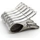 thumbnail image 1 of 6Pcs Large Beach Towel Clips Stainless Steel Clothes Pegs Beach Towel Clips Metal Clips Jumbo Size Towel Clip, 1 of 4
