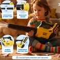 thumbnail image 3 of YCFUN Kids Leaf Blower Toy, Real Working Lawn Garden Tool with Airflow & Sounds, Outdoor Pretend Play Gift for Boys & Girls Ages 3-6, 3 of 6