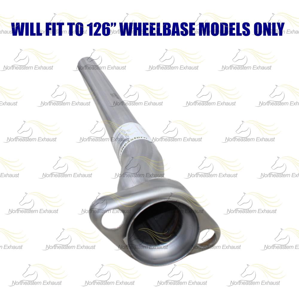 Northeastern Exhaust Stainless Steel Exhaust Pipe & Muffler Assembly Exhaust System Kit Fits Ford Ranger 2004–2011 4.0L | 126 in Wheelbase | Free Gasket, Clamps & Spring Bolt Kit Included
