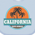 thumbnail image 4 of Inktastic Santa Barbara California Boys or Girls Baby Bib, 4 of 4