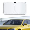 thumbnail image 6 of Car Windshield Cover Visor Cover Automotive Accessory Reflector Front Reflective for Most Vehicles 150cmx70cm, 6 of 8