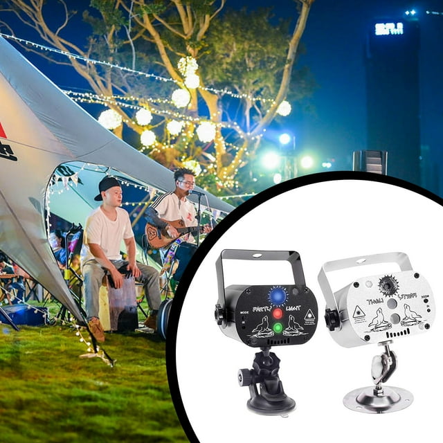 Viflosae jusqu'à 60 % de Rabais sur les Lumières de Rassemblement Cadeaux, Lumières Disco, Mini Lumières de Scène LED avec Télécommande Adaptées pour les Fêtes à la Maison, la Scène, les Divertissements en Plein Air et Autres Lumières Décoratives