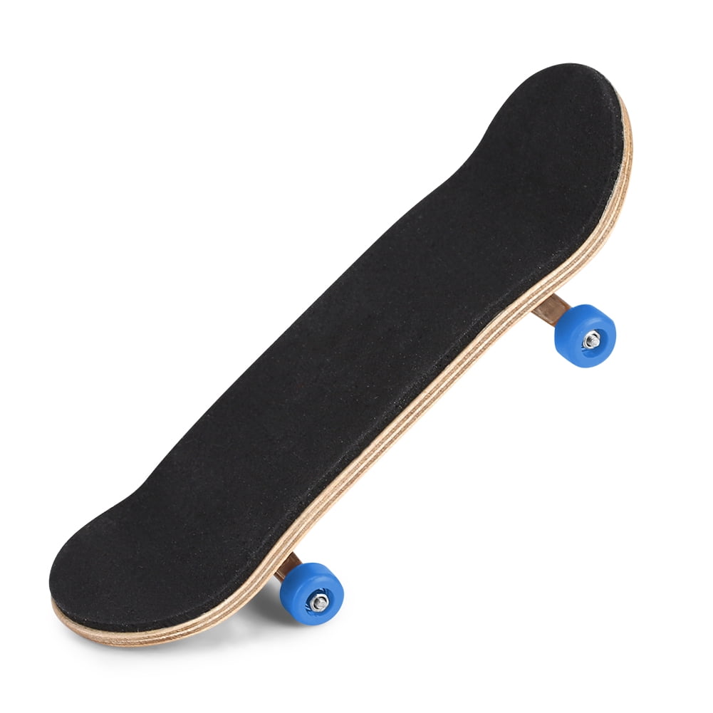 Tebru Wooden Fingerboards, Wooden Finger Skateboards, 1Pc Maple Wooden+Alloy Fingerboard Finger