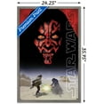 thumbnail image 3 of Star Wars: The Phantom Menace - Darth Maul One Sheet Wall Poster, 22.375" x 34" Framed, 3 of 5