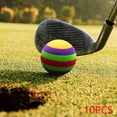 thumbnail image 6 of 10Pcs Golf Training Balls Exercise Golf Balls for Office Home Gifts for Kids colorful, 6 of 8