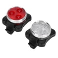 thumbnail image 2 of 1 Pair USB Rechargeable Bike Tail Light Waterproof Rear LED Bicycle Light Night Ride Cycling Equipment, 2 of 9