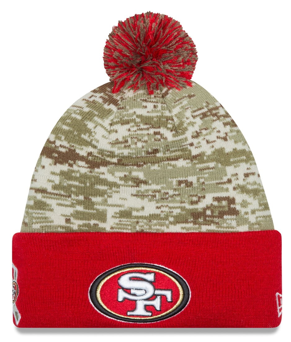 San Francisco 49ers New Era 2015 NFL Sideline "Salute to Service" Sport Knit Hat by New Era