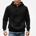 thumbnail image 3 of Piuwrlz Fall Winter Hoodies Pullover Boys with Pockets Warm Casual Hood Sweatshirts Black Size 13 Years, 3 of 8
