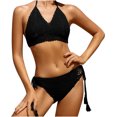 thumbnail image 1 of Nuevo traje de baño dividido con estilo para mujer Traje de baño de bikini informal cómodo OAVQHLG3B Store  lin121212, 1 of 4
