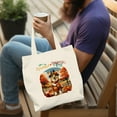 thumbnail image 4 of Thanksgiving Corgi Pilgrim Grateful, Thankful, Blessed Fall Welcome Canvas Tote Bag Welsh Corgi Dog Lover Gifts Idea Reusable Shopping Grocery Bag - 00021, 4 of 5