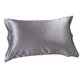 thumbnail image 2 of Funda de almohada reversible de seda para cabello y piel | 70 % seda, 30 % fibras recicladas | Funda de almohada de satén refrescante | 73 x 48 cm | 1 unidad en plata, oro rosa, beige, azul cielo,, 2 of 6