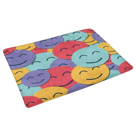 Pop Color Style Cartoon Doormat Indoor Outdoor Entrance Rug Floor