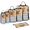 Multicolor 4, variant on Spring Rose Compression Packing Cubes for Travel Luggage, Colorful Flower 6 Set Expandable Packing Organizers Foldable Lightweight Suitcase Storage Bags