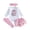 A76 White, variant on TrendOFT Baby Girl Easter Outfit Long Sleeve Romper Cute Plaid Tiered Dress With Headband And Socks 4 Piece Easter Outfits Set White 6-12 Months