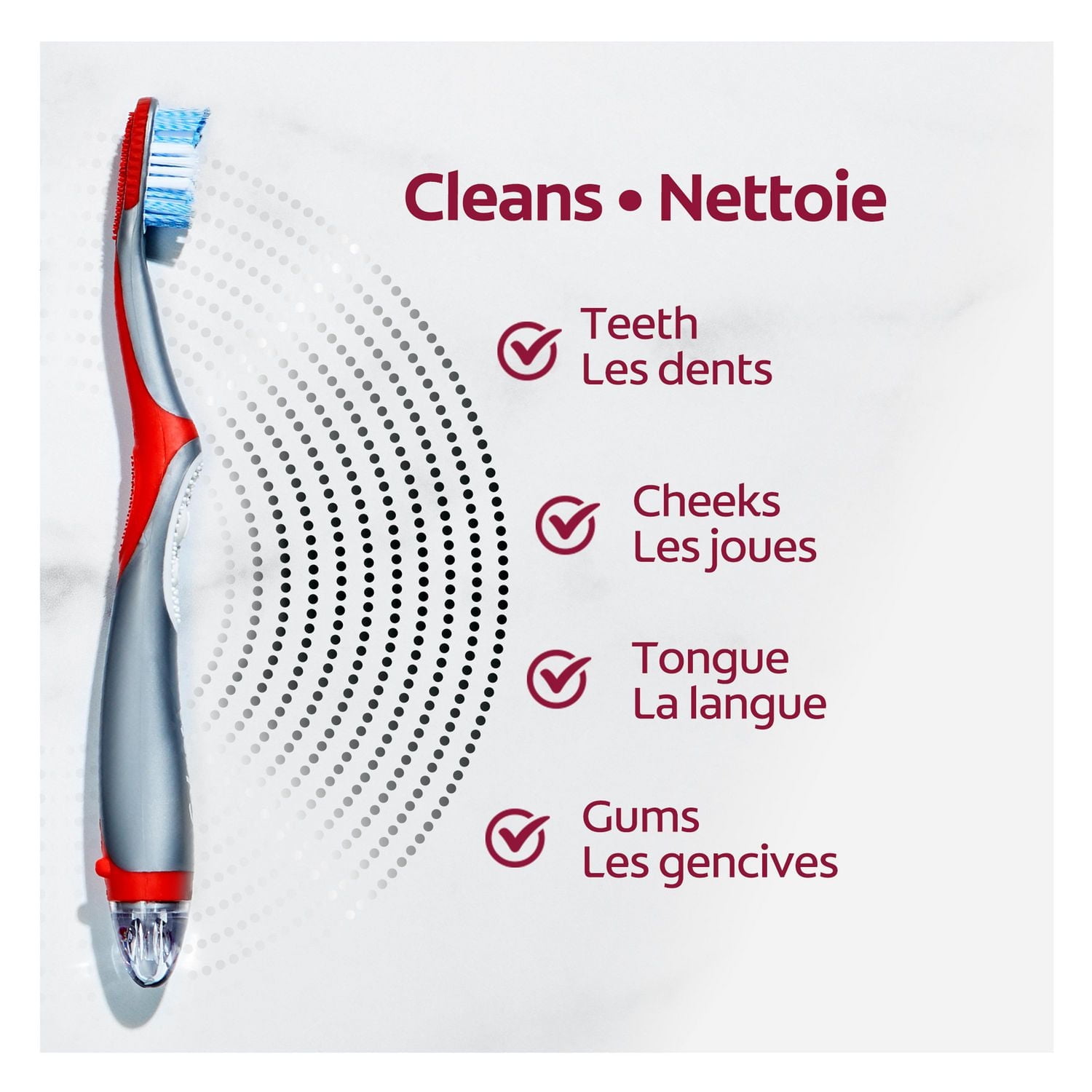 Colgate 360° Optic White Sonic Powered Vibrating Toothbrush, Soft - 2 Count, 2 Count