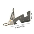 thumbnail image 3 of FGDTREELightweight Mobile Phone Stand Creative-Keyring Universal Desk Support Holder Bracket Keychain Design Accessories, 3 of 12