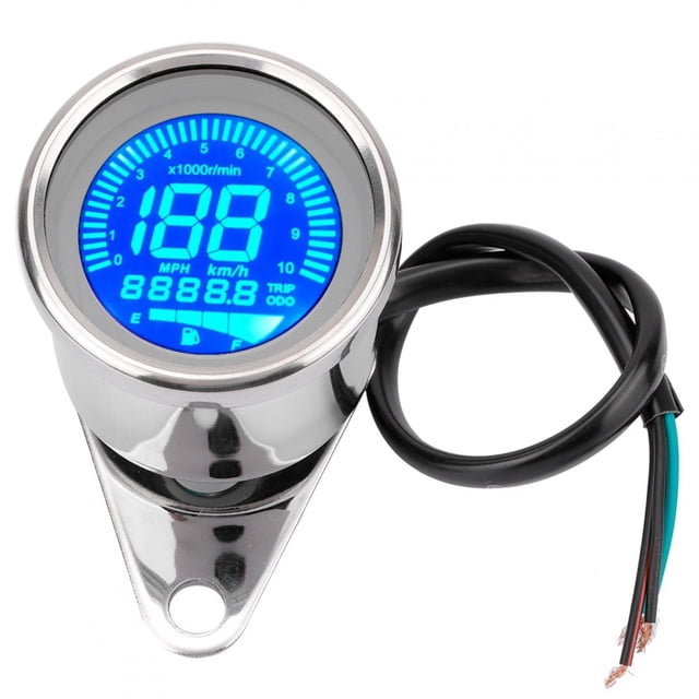 Tacómetro LCD Jadeshay Medidor Para Motocicleta Velocímetro Odómetro