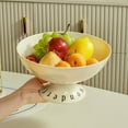 thumbnail image 6 of YHAICO Tray Decor Trail Mix Tray for Walker Splicing Fruit Container European Style Home Living Room PET Fruit Container Coffee Table Fruit Tray Candy Snack Display Container, 6 of 6