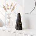 thumbnail image 5 of 8" Halloween Ghost Decorations Metal Candle Holder Tealight Holder Hollow up Decorative Candle Lanterns Farmhouse Tabletop Centerpieces Home Decor Mantel Shelf Displays, 5 of 7