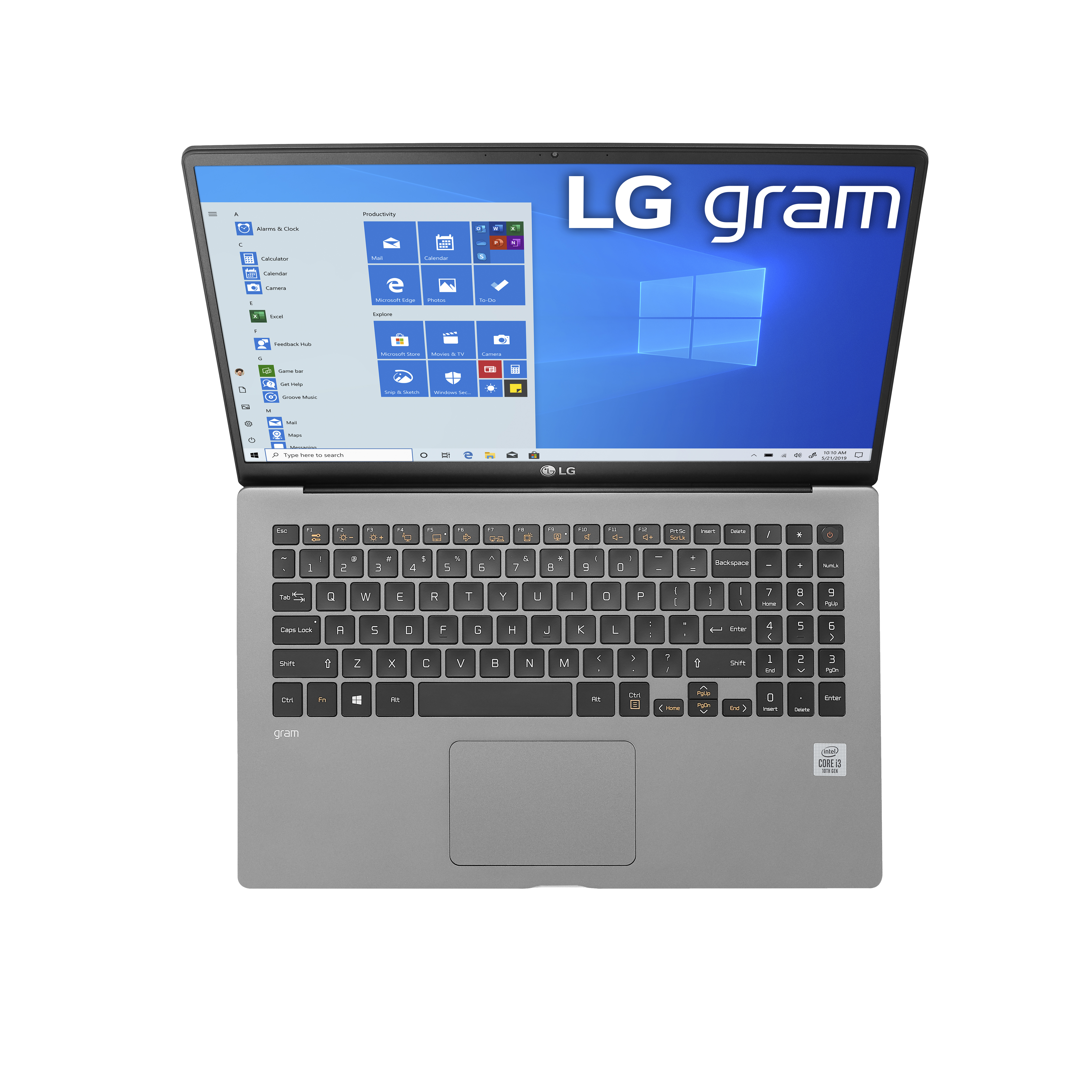 LG gram 15 inch Ultra-Lightweight Laptop with 10th Gen Intel Core