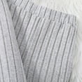 thumbnail image 4 of WOYY Little Girl's Outfit Sets Solid Color Ribbed Crew Neck Long Sleeved Top With Flared Pants Suit, 4 of 6